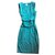 Blumarine Robes Viscose Turquoise  ref.184120