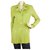 MISSONI Cardigan giacca frontale con bottone a zig-zag verde giallo Colletto a punta tg 42 Multicolore Cotone  ref.184130