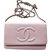Chanel Woc caviar Pink Leather  ref.201346