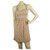 M Missoni Missoni Pink with Metallic Thread Halter Neck T back Sleeveless Mini dress sz S Viscose  ref.184197