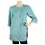 Just Cavalli Cardigan lungo foderato a due lati floreale turchese di classe Cavalli Class 40