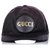 Cappello da baseball Gucci in tela GG nera Nero Pelle Vitello simile a un vitello Panno  ref.184362