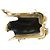 Autre Marque DESMO Borsa in vera pelliccia con pelle lucida metallizzata bronzo lucida Marrone - vista 5