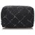 Bolsa de viaje de nylon negra Chanel Negro Paño  ref.184508