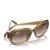 Louis Vuitton Brown Round Tinted Sunglasses  ref.184540