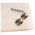 Chanel Boucles d'oreilles Acier Gris anthracite  ref.184595