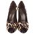 Giuseppe Zanotti Décolleté a punta scoperta leopardate Stampa leopardo - vista 2