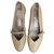 Salvatore Ferragamo Bailarinas Ferragamo Audrey modelo p 36,5 Beige Cuero  ref.184736