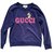 Gucci Manteaux, Vêtements d'extérieur Coton Bleu  ref.184779