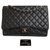 Chanel Black Leather  ref.184783