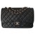 Chanel Black Leather  ref.184785