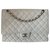 Timeless Chanel White Leather  ref.184787