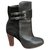 Tila March p boots 39 Black Leather  ref.184871