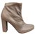Chloé p boots 38 new condition with defect Beige Lambskin  ref.185154