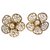 Chanel Brincos Dourado Metal  ref.185464