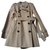CHRISTIAN DIOR - BEIGE TRENCH LEATHER T40 Lambskin  ref.185491