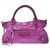 Balenciaga city Purple Leather  ref.185607