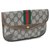Gucci Sherry Line GG Clutch Bag Brown Cloth  ref.185771