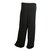 La PERLA Pantalon noir taille élastique Pantalon classique jambe large - sz 48 Polyester  ref.185873