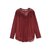 Chloé Silk lace blouse with Guipure embroidery Dark red  ref.185940