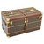 Louis Vuitton Collectible Small Jewlery Case Mini Trunk Brown Wood  ref.185962