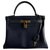 Hermès Kelly 25 returned in navy blue box leather (vintage 1960)  ref.185981