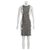 Diane Von Furstenberg Tilda Dress Black Grey Taupe Viscose  ref.186021