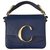 C Belt Bag Chloé C bag Blue Leather  ref.186044