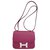 Constance Hermès Handtaschen Pink Leder  ref.186204