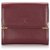 Cartier Red Must de Cartier Small Wallet Leather Pony-style calfskin  ref.186271