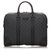 Gucci Black GG Supreme Business Bag Leather Cloth Pony-style calfskin Cloth  ref.186616