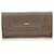 Chloé Chloe Brown Leather Paraty Wallet  ref.186669