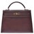 Hermès hermes kelly 32 Brown Leather  ref.186855