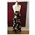 Autre Marque Blumen Maxi Neckholder-Kleid Mehrfarben - Ansicht 11