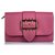 Burberry Pink Leather Buckle Crossbody Bag Pony-style calfskin  ref.187072