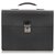 Louis Vuitton Black Taiga Serviette Kourad Briefcase Nero Pelle  ref.187159