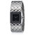 Chanel Silver Quilted Mademoiselle Watch Silvery Steel Metal  ref.187171