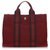 Hermès Hermes Red Fourre Tout PM Rot Leinwand Tuch  ref.187187