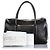 Chloé Madeleine in pelle nera Chloe - vista 7