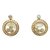 Chopard 18K Yellow Gold Happy Diamonds Earrings Golden  ref.187437
