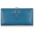 Hermès Hermes Blue Swift Bearn Wallet Leather Pony-style calfskin  ref.187611
