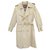 trench homme Burberry vintage sixties T S Coton Polyester Beige  ref.187903