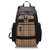 Burberry Brown House Check Nevis Canvas Backpack Black Beige Cloth Cloth  ref.188044