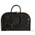 Louis Vuitton ALMA Dark brown Patent leather  ref.188100