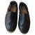 Hermès HERMES Espadrilles black leather T41  ref.188210