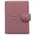 Chanel Brieftasche Pink Leder  ref.188245