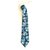 Kenzo Krawatten Marineblau Hellblau Seide  ref.188308