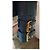 Chaqueta Balmain Perfecto de cordero azul oscuro - vista 9