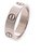 Cartier love ring #56 Silvery White gold  ref.188412