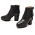 Acne Track Boots, size 39 Black Leather  ref.188503